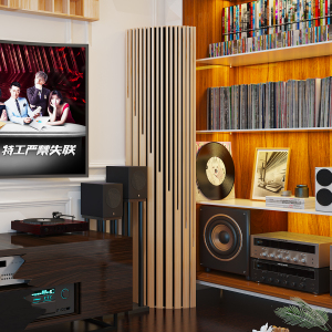 实木低频陷阱hifi墙角二次余数声学扩撒板吸收角落低音驻波吸音体