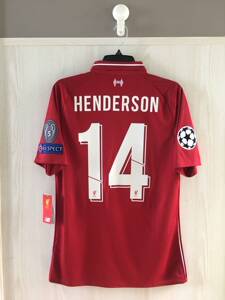 【展示】利物浦1819赛季主场球衣elite球员版 欧冠决赛 亨德森