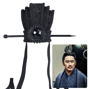 660人付款淘宝三国演义帽子古装丞相头饰曹操诸葛亮官帽皇帝道具发冠