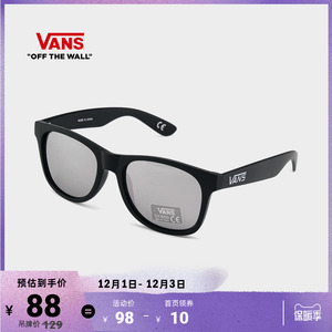 【保暖季】Vans范斯官方 黑色银色户外运动男子太阳眼镜墨镜