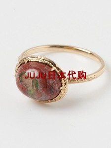 *日本代购戒指K14蛋白石美丽稀有时尚优雅高贵精致珠宝4.12日本製