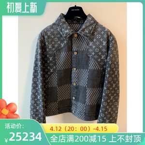 日本代购 lv louis vuitton路易威登 nigo联名款 限定 牛仔夹克