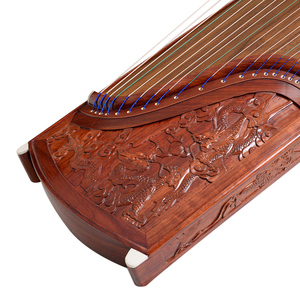 【华韵牌】红木雕龙九龙啸天古筝