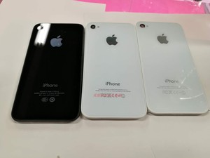 苹果4代/4s原装拆机后盖 iphone4s手机后壳 钢化玻璃电池背壳