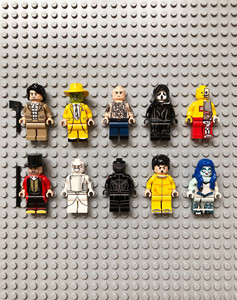 乐高 第三方人仔 天方夜谭 功夫 越狱 马戏之王 白幽灵 李小龙