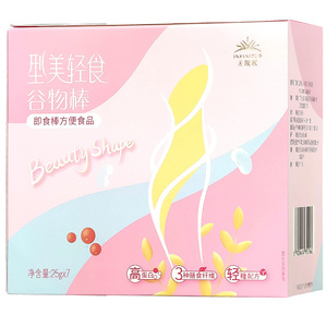 无限极牌型美轻食谷物棒即食棒方便食品 25g*7