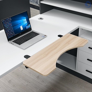 桌面加宽延长延伸板扩大神器免打孔扩展电脑桌子加长托架加宽折叠