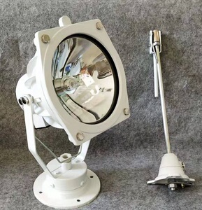 船用24v直流探照灯12v220v强光疝气灯探照灯150w强光氙气纯白光