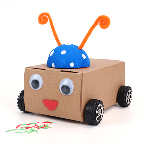 扫地机器人科技小制作发明科学实验diy环保手工废品利用材料 玩具