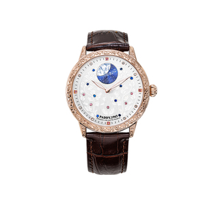 航宇天体星月表石英手表男式时尚手表星空手表 商务休闲男士手表