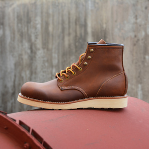 觅兰red固特异手工鞋马丁靴男wing 2950工装靴复古鞋红翼9111短靴