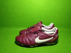 二手正品 315358-627 nike 传奇全皮小罗10r 绝版足球鞋 42码