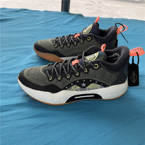 正品李宁驭帅14低帮 low减震透气实战篮球鞋abaq067