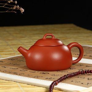 紫砂吴 宜兴紫砂壶 手工紫砂壶 陈旭凤原矿朱泥 怀古