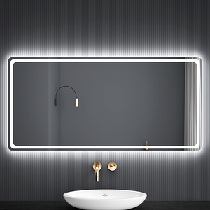 智能镜卫生间镜子手势感应触摸屏化妆镜led灯带除雾浴室挂墙定制
