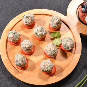 四川火锅食材麻辣烫新鲜手工肉丸子香菜丸子猪肉丸配菜菜品 150g