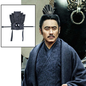 古代男帽子影视丞相将头冠春秋三国诸葛亮曹操头饰男束发冠男配饰