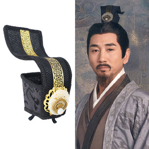 古装影视星汉灿烂同款男士头冠东汉男子发饰古装老爷大臣头饰配饰