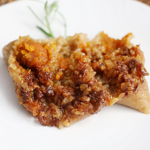 创新【港式叉烧蛋黄肉粽】2只装 手工腊肉大肉端午早餐新鲜粽子