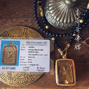 泰国佛牌 龙婆添 龙婆tim 小头自身 佛历2515-2516年
