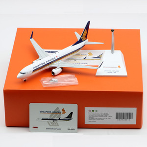 1/200 新加坡航空 合金 飞机模型 ew2738015 b737-800 9v-mga客机