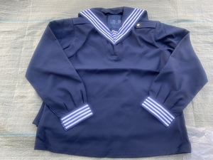 87 04 水兵服 蓝色 套服 春秋夏 全码 防毛料 常服