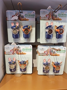 【当日装箱】-上海迪士尼 疯狂动物城朱迪尼克卡通对讲机儿童礼物