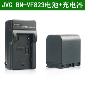 JVC杰伟世BN-VF823AC JY-HM85 MG330 HM1 HD40摄像机电池+充电器