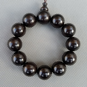 黑檀 东非黑黄檀 佛珠 手串 1.2 1.4 1.6 1.9 老料 配礼盒