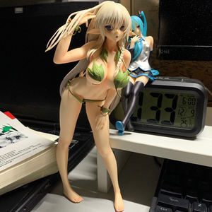 女皇之刃阿莱茵手办战斗教官二次元美少女橱窗机箱摆件妈见打系列