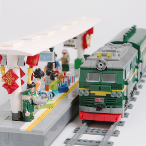 乐高玩具中国火车