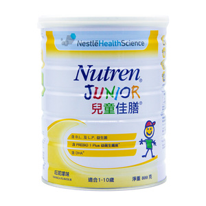 瑞士原装港版雀巢儿童佳膳益生菌营养蛋白质成长奶粉800g 1-10岁