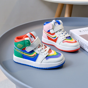 乔丹官方旗舰店正品儿童版aj童鞋女童鸳鸯板鞋2022秋季新款潮牌高