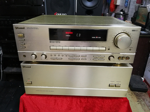 【群兴电器】原装美国sherwood/狮龙avp-8500g前后级大功率功放机