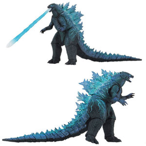哥斯拉2怪兽之王 godzilla二次元动漫neca可动手办蓝色喷射限量版