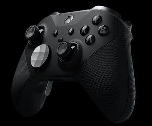 微软xboxone精英二代手柄 黑色xbox elite2代精英 pc蓝牙精英手柄