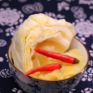 正宗四川农家自制传统老坛即食泡酸包菜卷心菜酸辣白菜开胃下饭