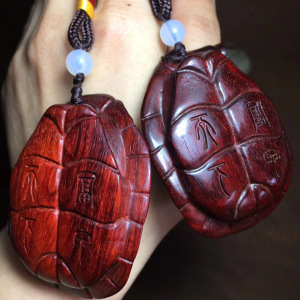 纯手工红木把件