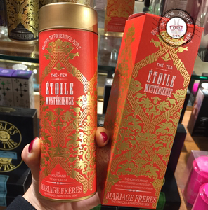 法国代购mariage frere玛黑兄弟新款神秘星etoile覆盆子味红茶90g