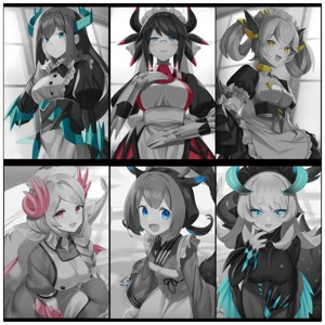 【皮蛋卡牌】游戏王 龙女仆 同人卡套卡垫 エアサンクリ 20冬