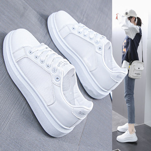夏季女装小白鞋透气