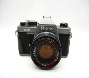 凤凰dc888加50mm f1.8定焦镜头胶卷照相机收藏使用复古胶片机