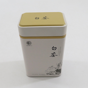 安吉特产白茶铁罐茶叶罐子中式金属罐白茶铁盒50克装空铁罐1个