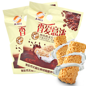 太极庄怀山药麦片巧克力150g*3袋铁棍山药特产零食糖果