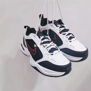 nike/耐克男女鞋air monarch复古黑红老爹鞋运动跑步鞋415445-101