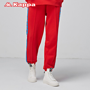 KAPPA卡帕男女款2023秋季新款BANDA串标复古运动休闲裤K08Y2AK62M