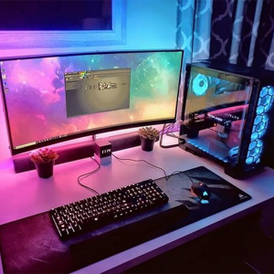 联盟组装机高配水冷直播网吧i7游戏型diy高端lol家用办公专用cf整机