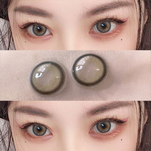 南瓜马车美瞳棕色自然半年抛小直径14.2奶包灰正品大牌官网艾魅