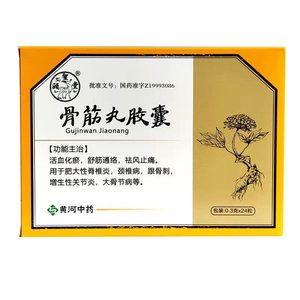 包邮】颐圣堂 骨筋丸胶囊 0.3g*24粒/盒活血化瘀 舒筋通络