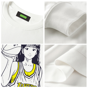 赤木晴子 卡通图案篮球宝贝男女同款 灌篮高手运动装外套圆领卫衣